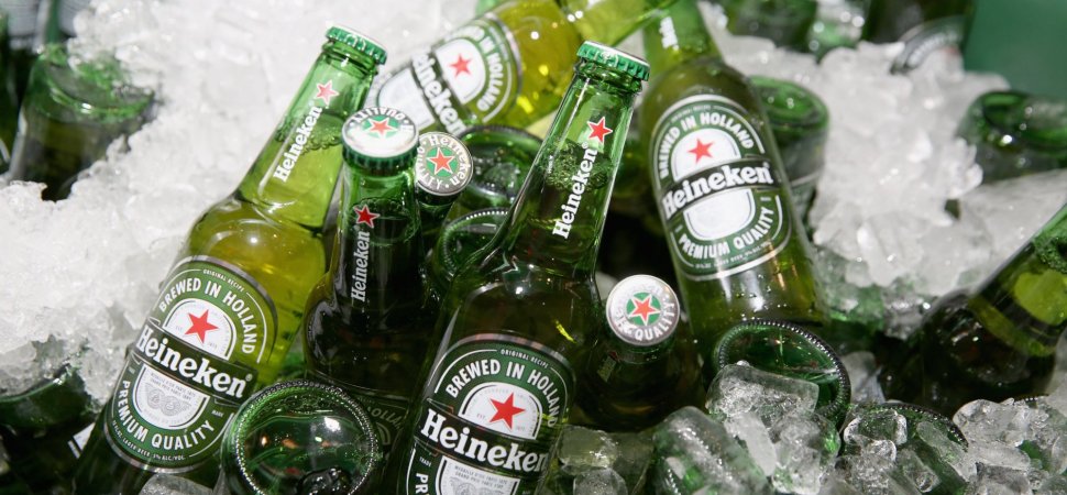 Heineken bottles